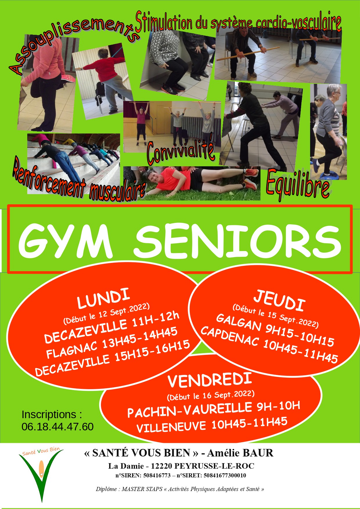 Lire la suite à propos de l’article GYM SENIORS